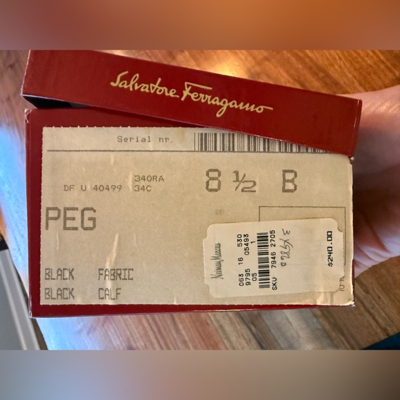 Salvatore Ferragamo Black Lacing Heeled Shoes - Picture 2 of 10